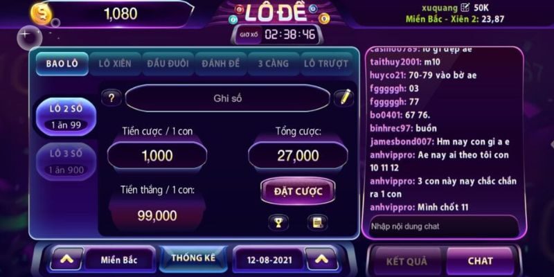 3 loại cược phổ biến trong lô đề đổi thưởng