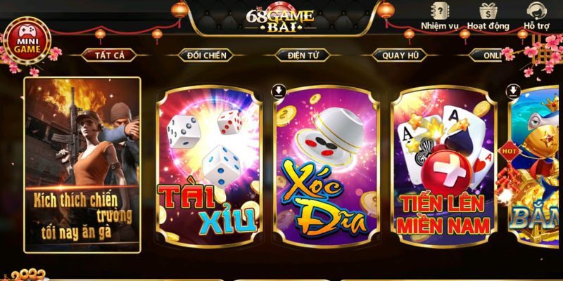 Tải 68 game bài dễ dàng, hiệu quả