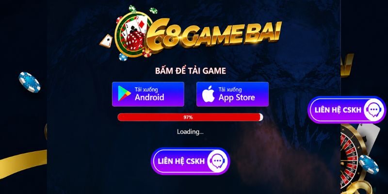 Trải nghiệm tải 68 game bài mượt mà
